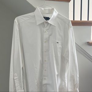 Vineyard Vines White Dress Shirt